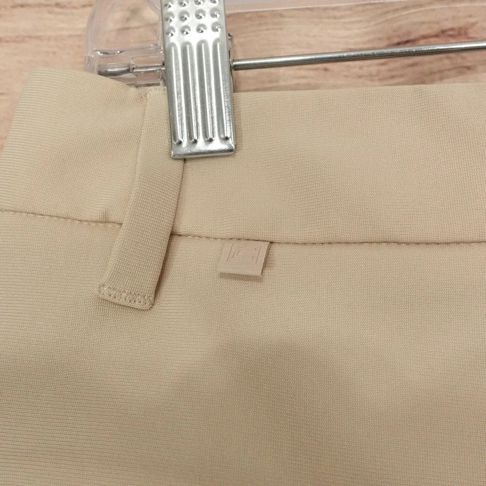CRZ YOGA Shorts Mens 28 Beige Polyester Stretch 7 Inseam Casual Summer ABC